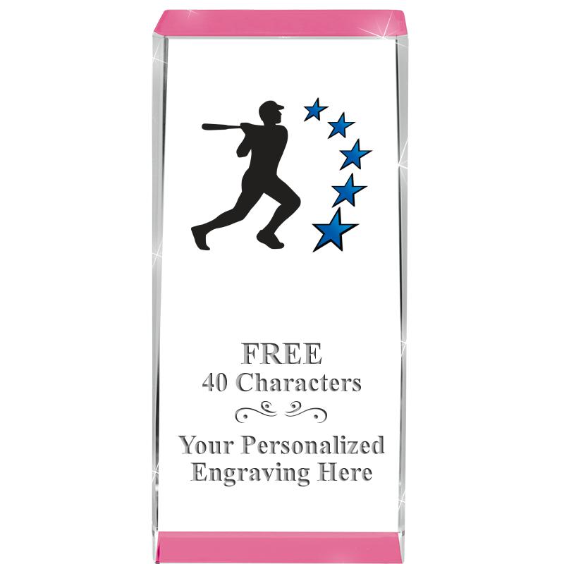 4.5" SPOTLIGHT PINK CRYSTAL