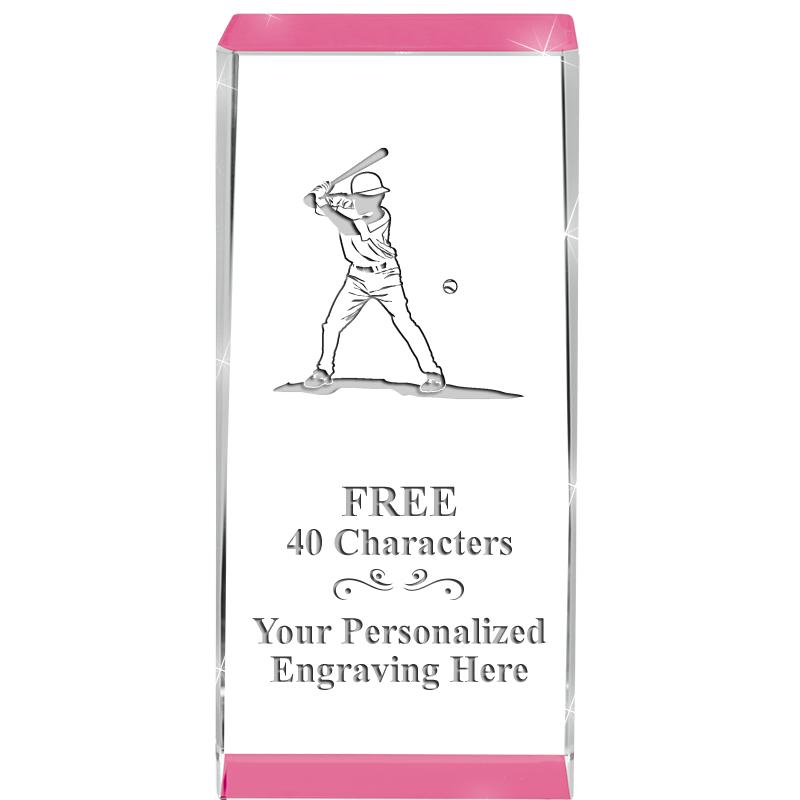 4.5" SPOTLIGHT PINK CRYSTAL