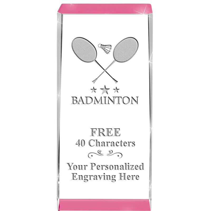 4.5" SPOTLIGHT PINK CRYSTAL