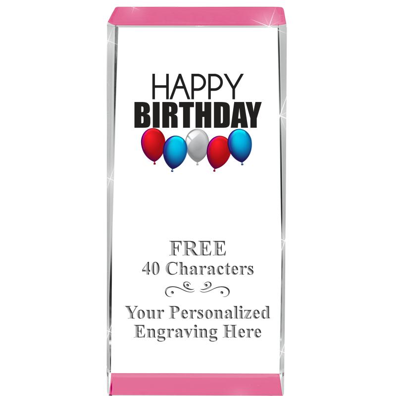 4.5" SPOTLIGHT PINK CRYSTAL