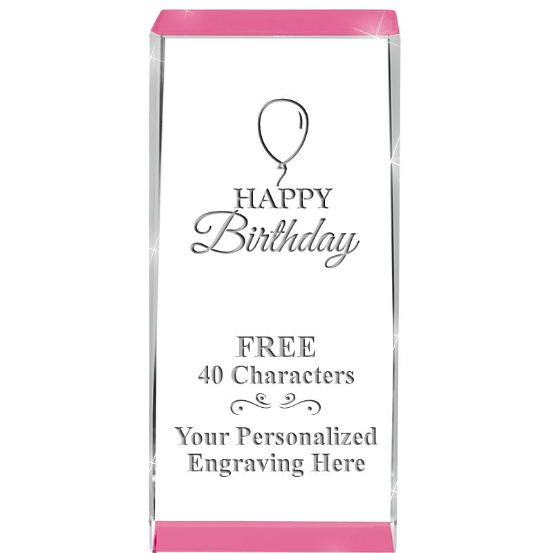 4.5" SPOTLIGHT PINK CRYSTAL