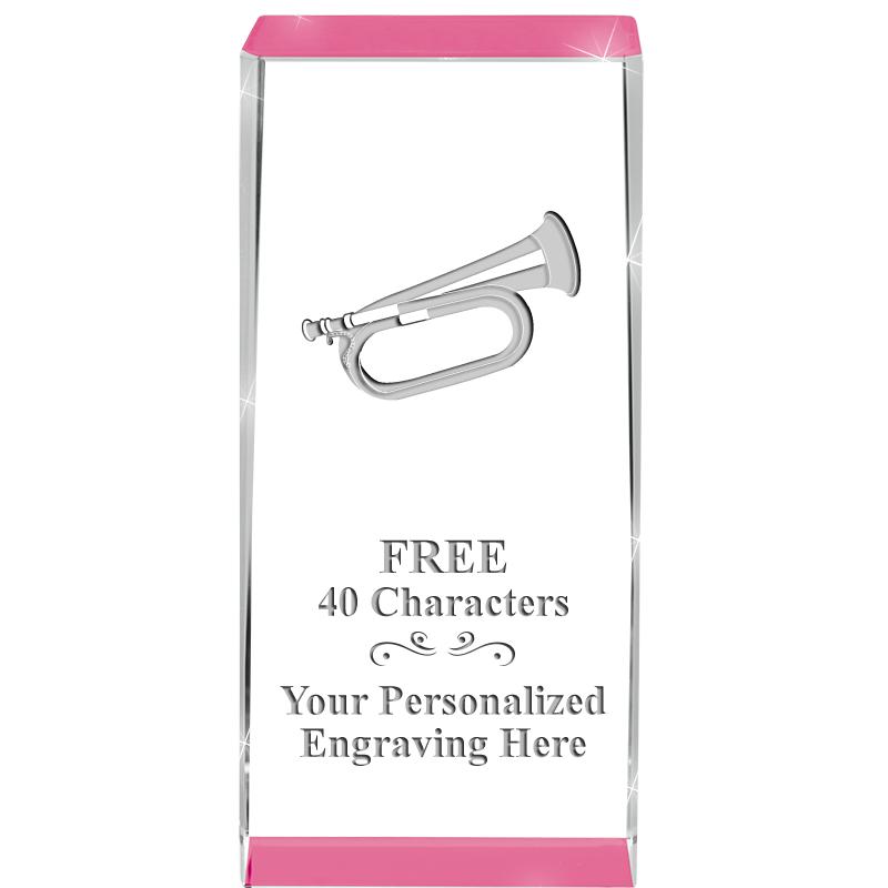 4.5" SPOTLIGHT PINK CRYSTAL