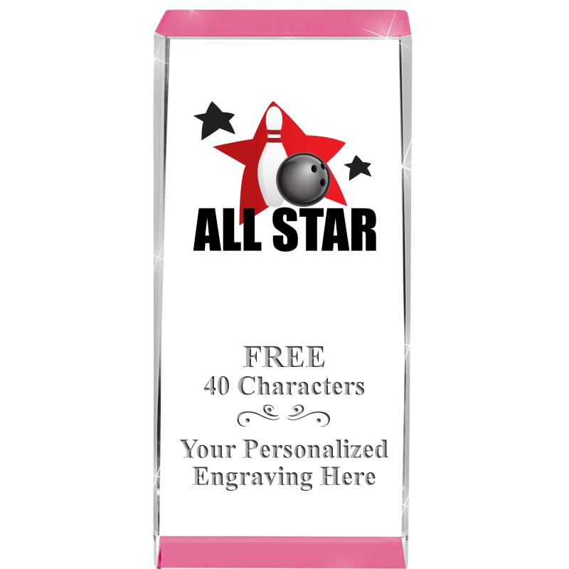 4.5" SPOTLIGHT PINK CRYSTAL