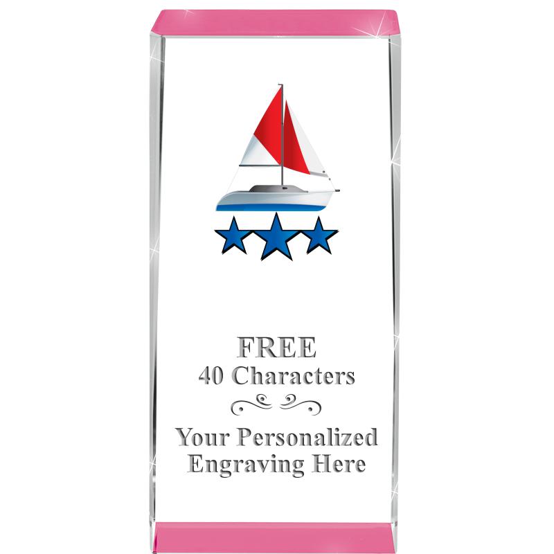 4.5" SPOTLIGHT PINK CRYSTAL