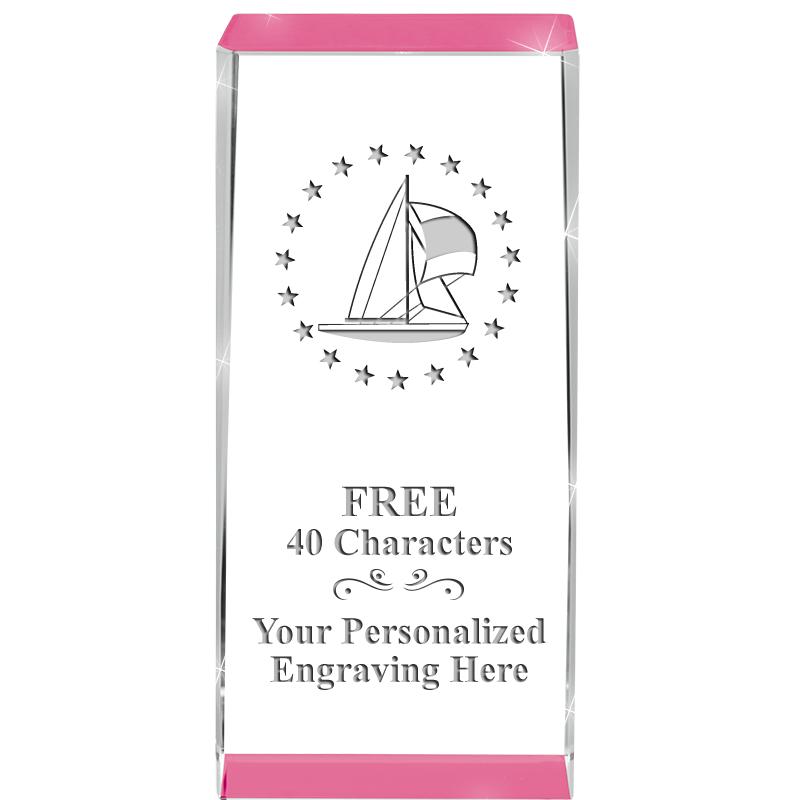 4.5" SPOTLIGHT PINK CRYSTAL