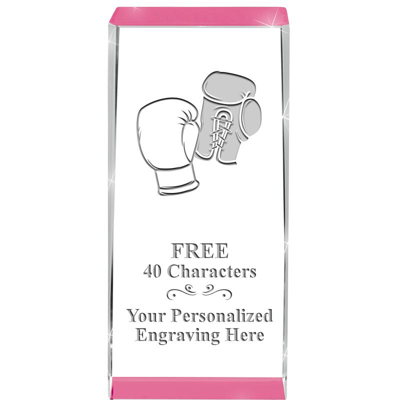 4.5" SPOTLIGHT PINK CRYSTAL