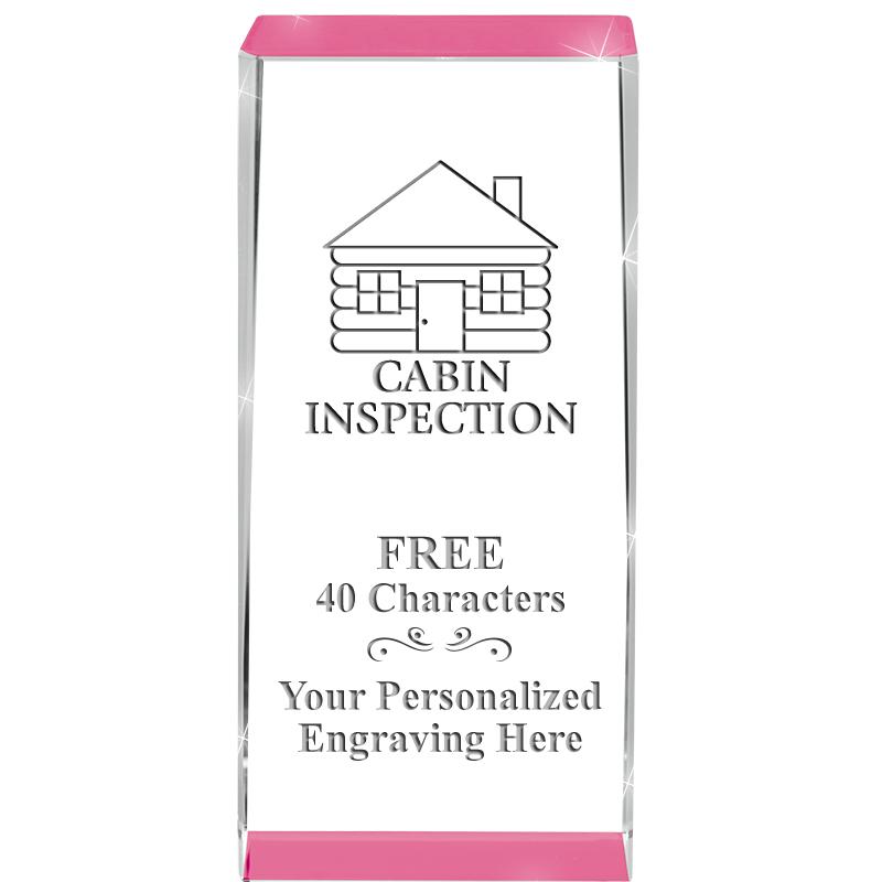 4.5" SPOTLIGHT PINK CRYSTAL