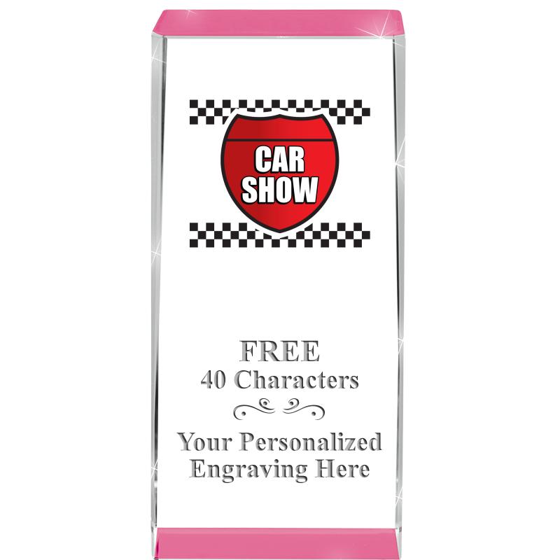 4.5" SPOTLIGHT PINK CRYSTAL