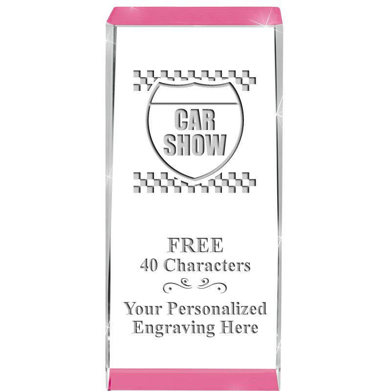 4.5" SPOTLIGHT PINK CRYSTAL