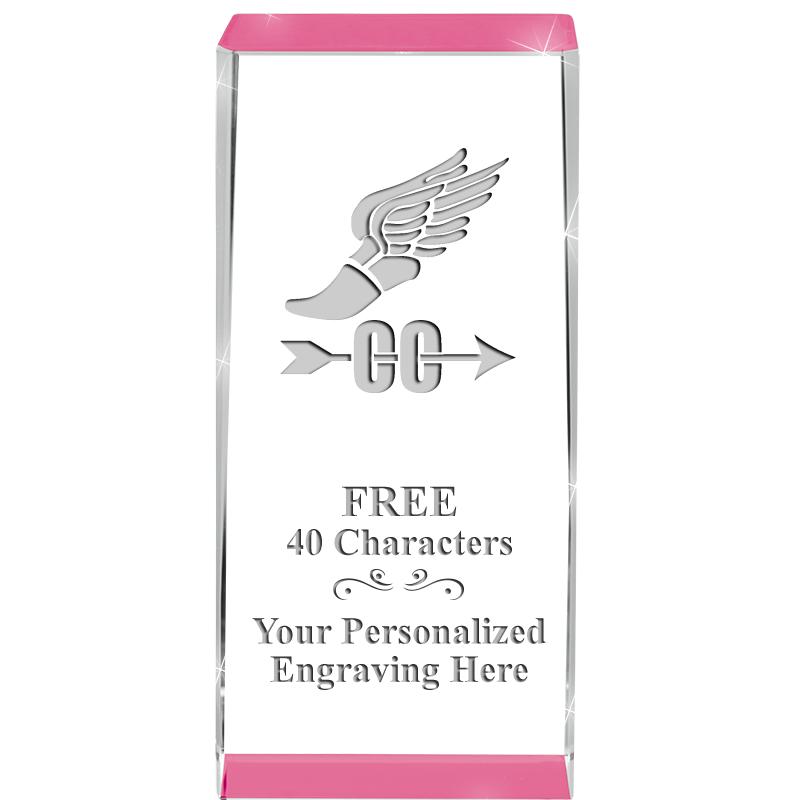 4.5" SPOTLIGHT PINK CRYSTAL