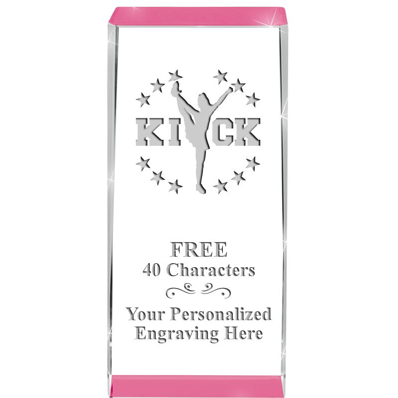 4.5" SPOTLIGHT PINK CRYSTAL