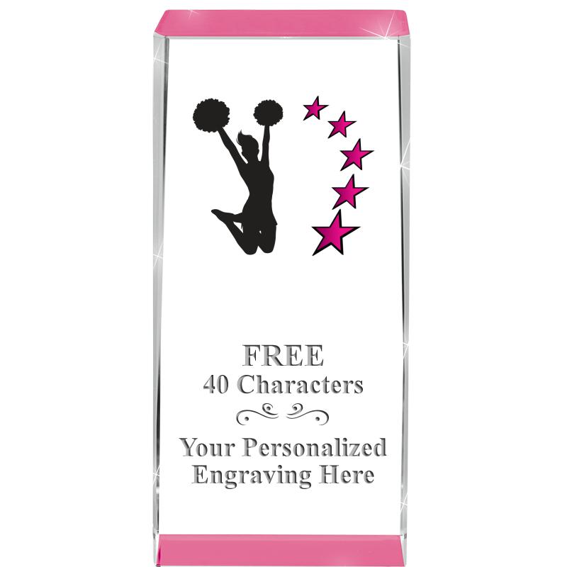 4.5" SPOTLIGHT PINK CRYSTAL