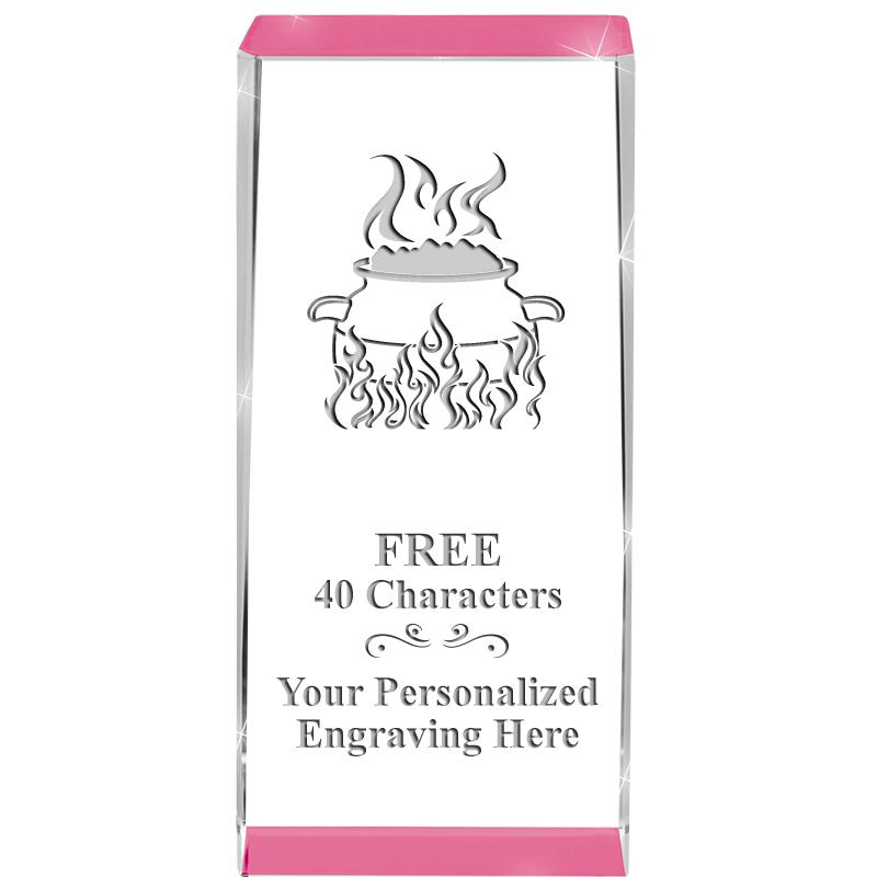 4.5" SPOTLIGHT PINK CRYSTAL