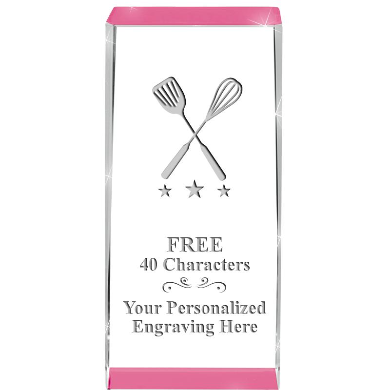 4.5" SPOTLIGHT PINK CRYSTAL