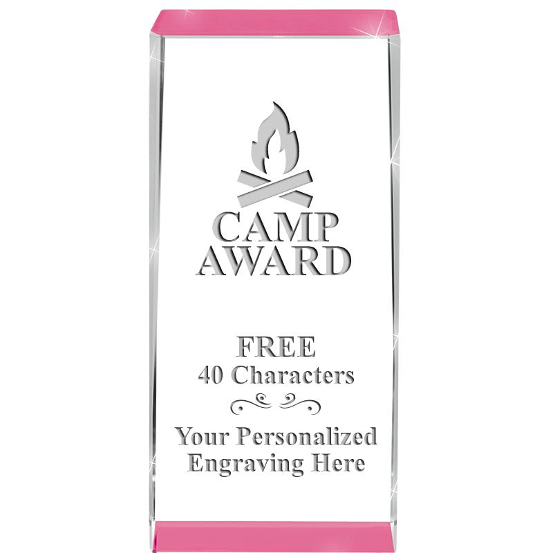 4.5" SPOTLIGHT PINK CRYSTAL