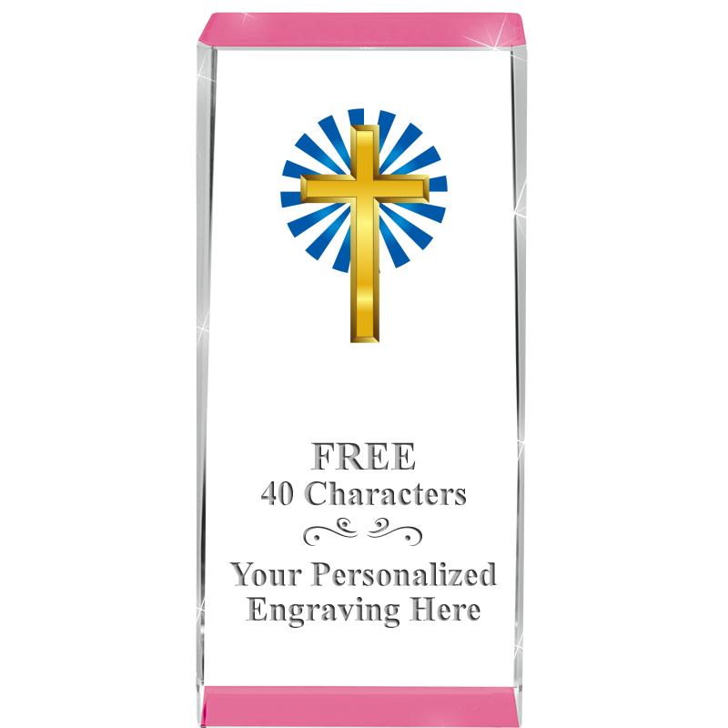 4.5" SPOTLIGHT PINK CRYSTAL