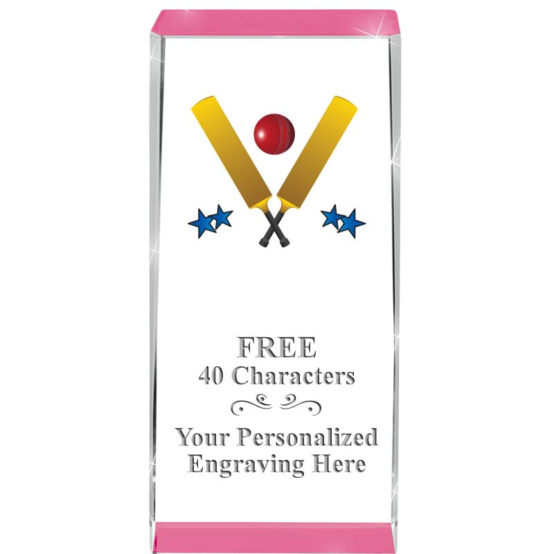 4.5" SPOTLIGHT PINK CRYSTAL