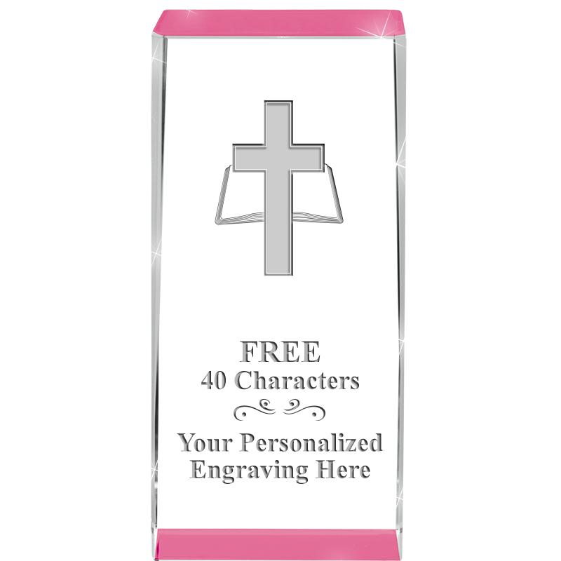 4.5" SPOTLIGHT PINK CRYSTAL