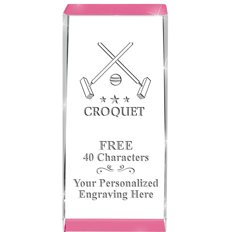 4.5" SPOTLIGHT PINK CRYSTAL