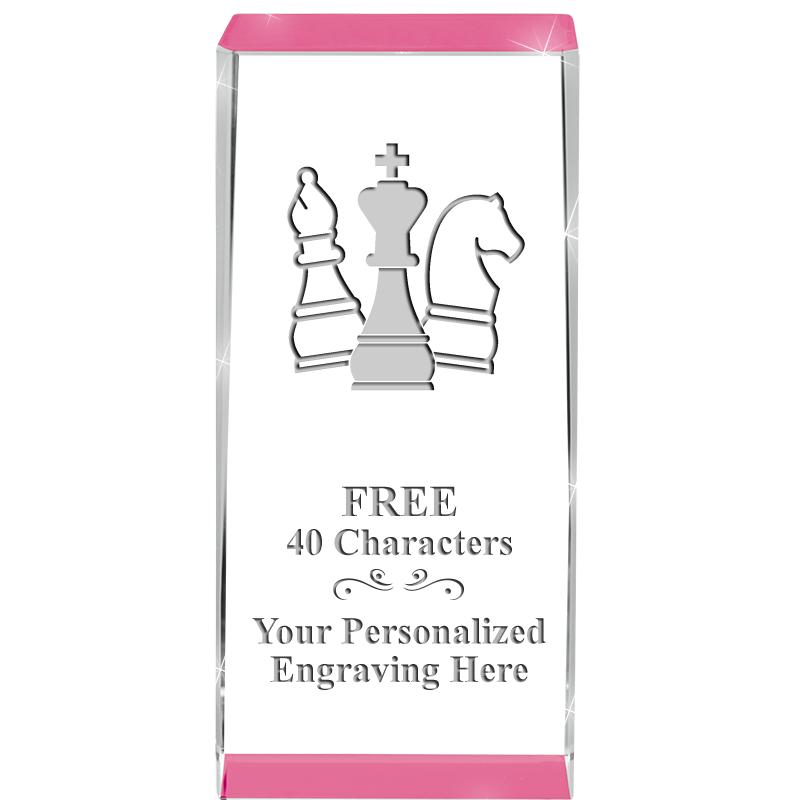 4.5" SPOTLIGHT PINK CRYSTAL