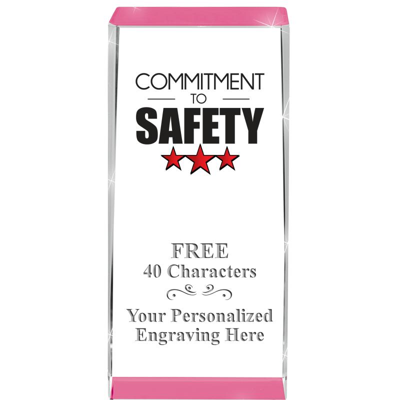 4.5" SPOTLIGHT PINK CRYSTAL