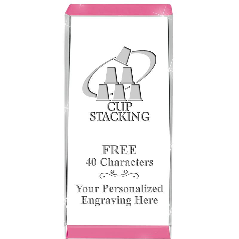 4.5" SPOTLIGHT PINK CRYSTAL