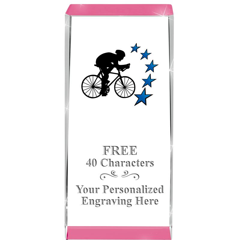 4.5" SPOTLIGHT PINK CRYSTAL