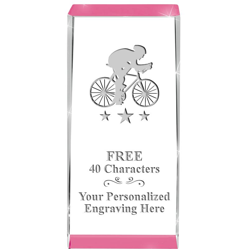 4.5" SPOTLIGHT PINK CRYSTAL