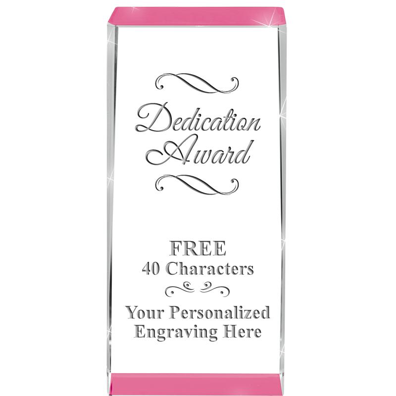 4.5" SPOTLIGHT PINK CRYSTAL