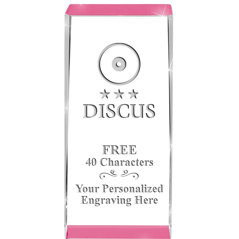 4.5" SPOTLIGHT PINK CRYSTAL