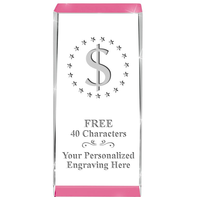 4.5" SPOTLIGHT PINK CRYSTAL