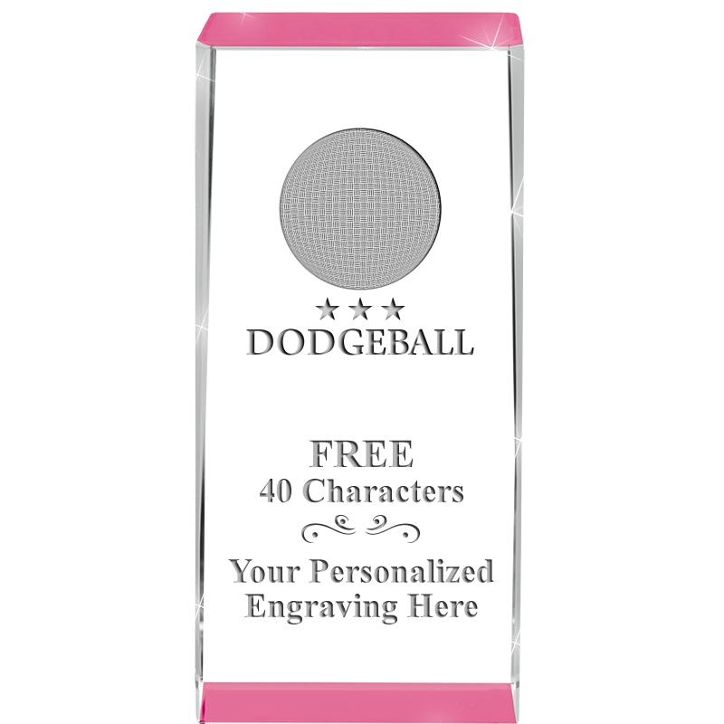 4.5" SPOTLIGHT PINK CRYSTAL