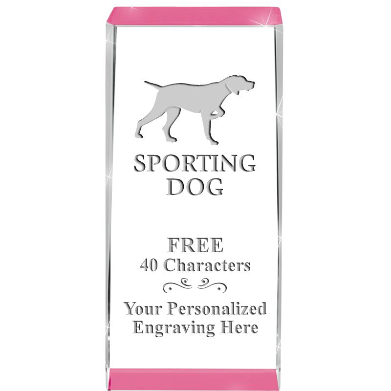 4.5" SPOTLIGHT PINK CRYSTAL