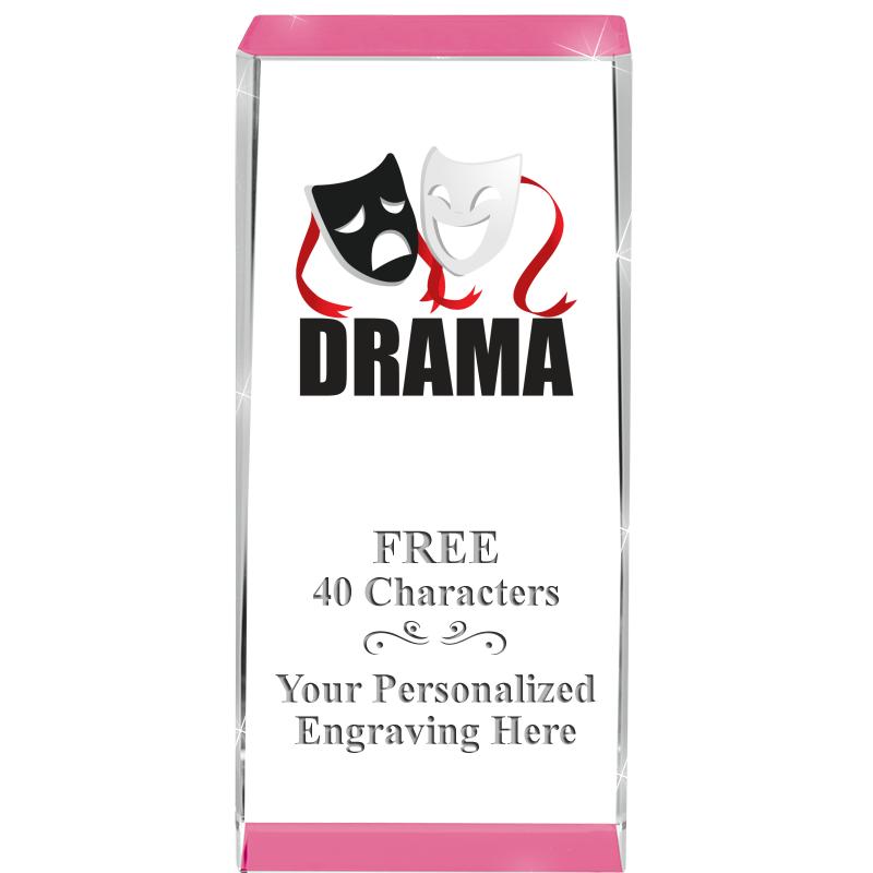 4.5" SPOTLIGHT PINK CRYSTAL