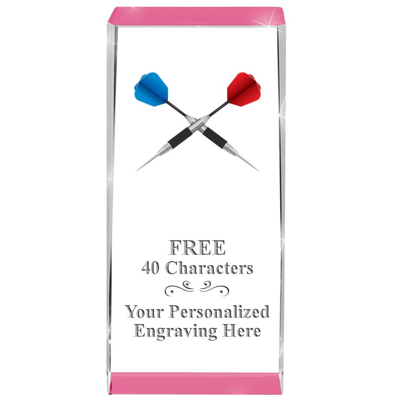 4.5" SPOTLIGHT PINK CRYSTAL