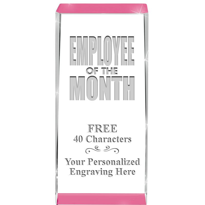 4.5" SPOTLIGHT PINK CRYSTAL