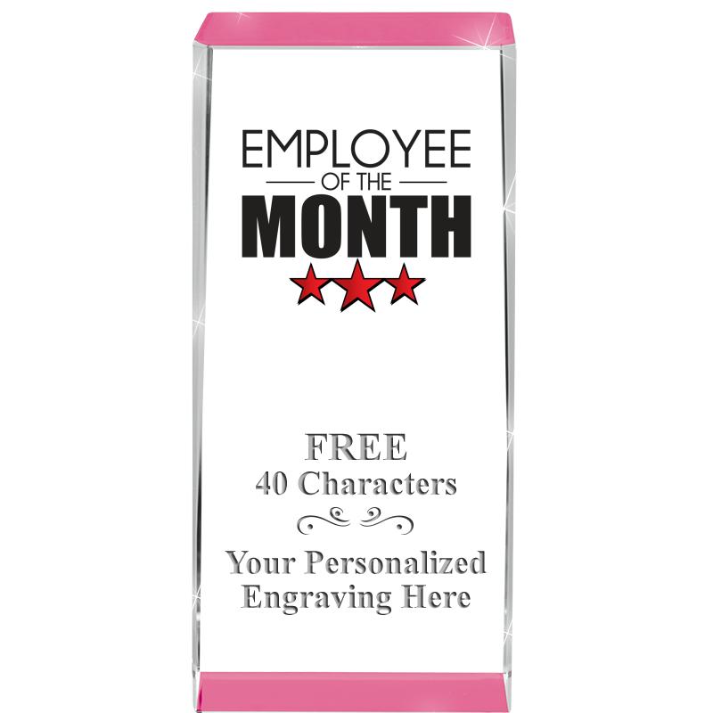 4.5" SPOTLIGHT PINK CRYSTAL