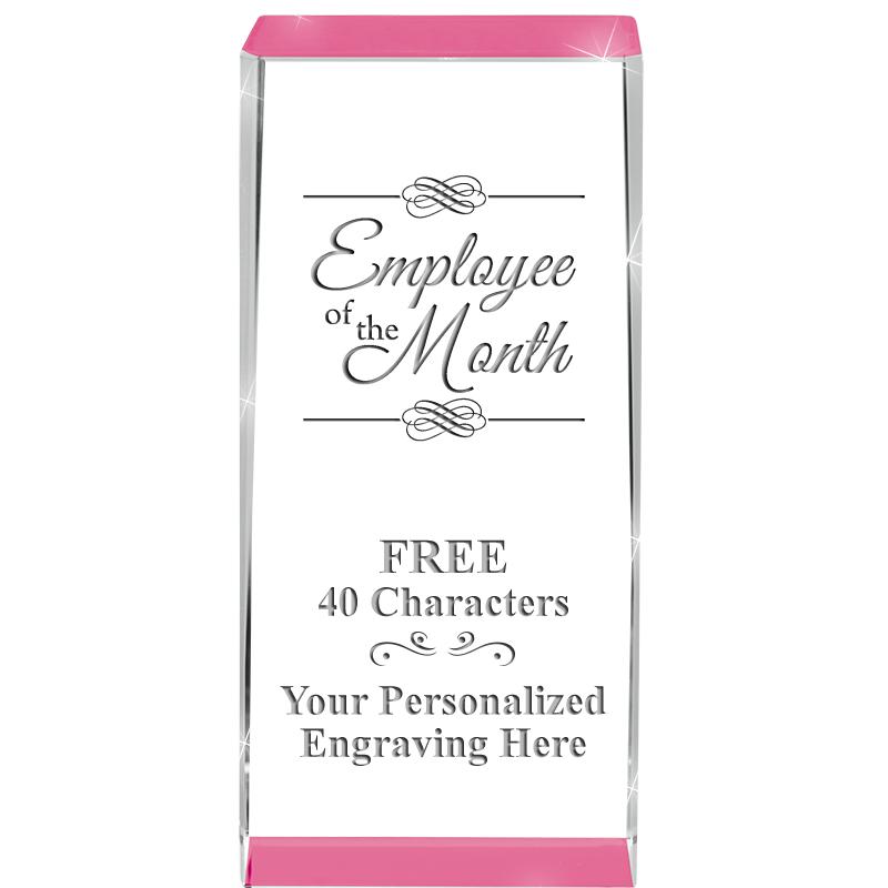 4.5" SPOTLIGHT PINK CRYSTAL