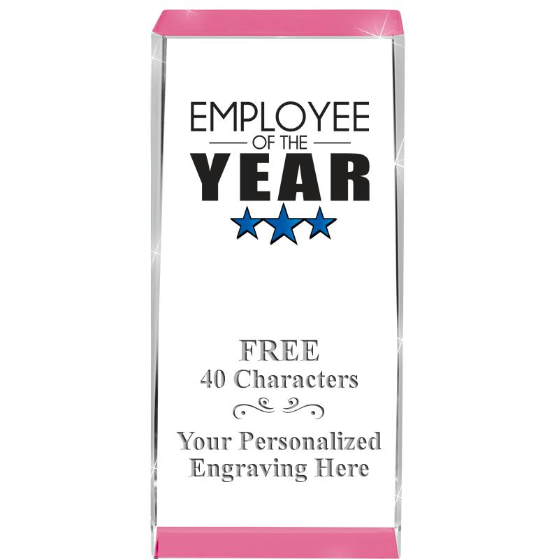 4.5" SPOTLIGHT PINK CRYSTAL