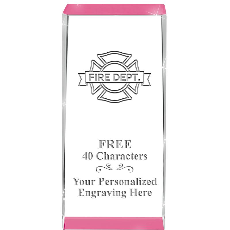 4.5" SPOTLIGHT PINK CRYSTAL