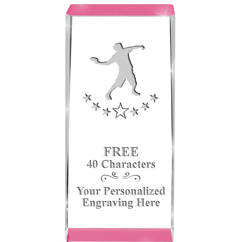 4.5" SPOTLIGHT PINK CRYSTAL