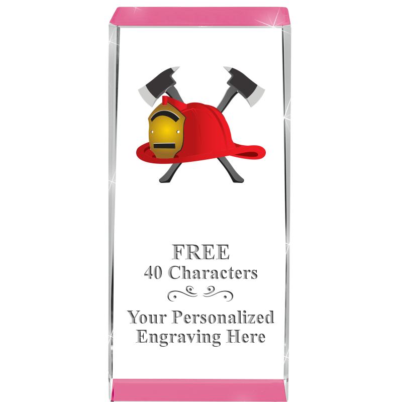 4.5" SPOTLIGHT PINK CRYSTAL