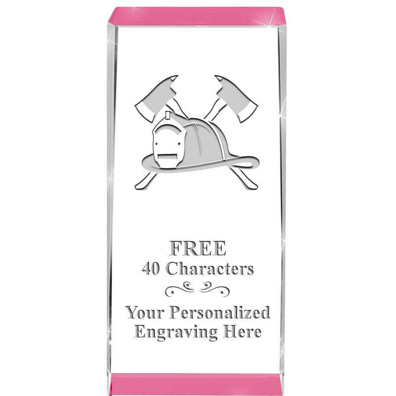 4.5" SPOTLIGHT PINK CRYSTAL