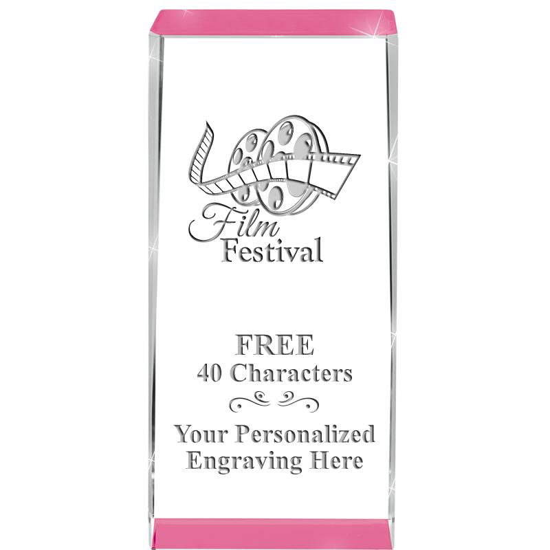 4.5" SPOTLIGHT PINK CRYSTAL