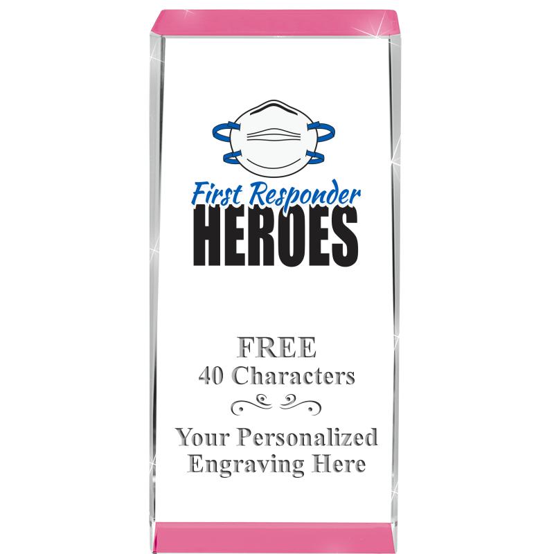 4.5" SPOTLIGHT PINK CRYSTAL