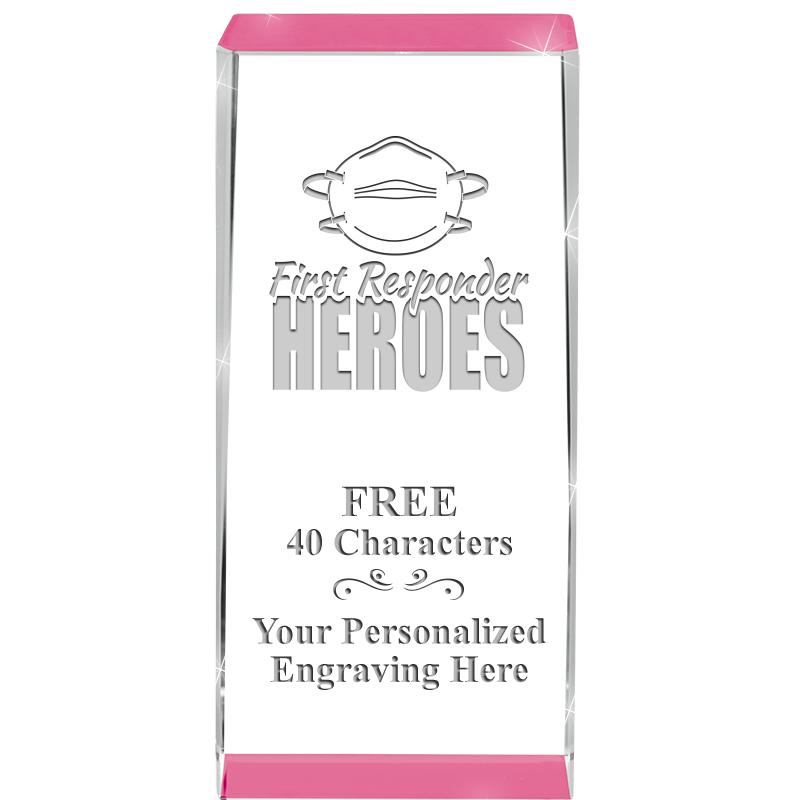 4.5" SPOTLIGHT PINK CRYSTAL