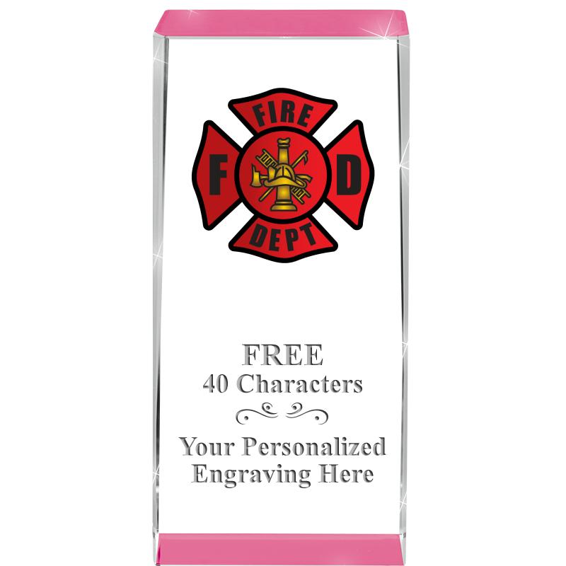 4.5" SPOTLIGHT PINK CRYSTAL