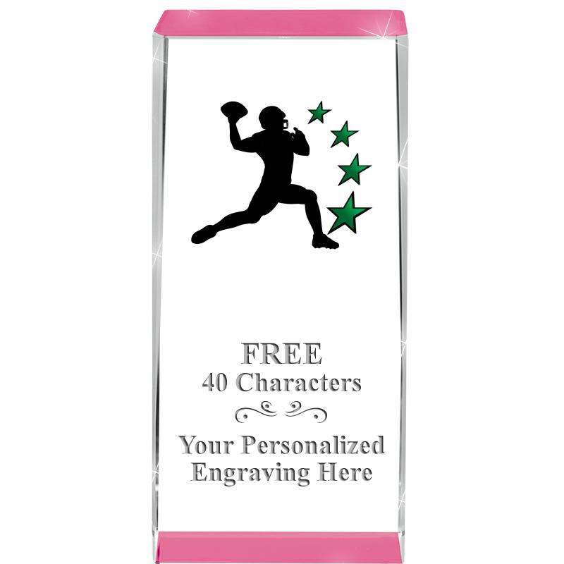 4.5" SPOTLIGHT PINK CRYSTAL