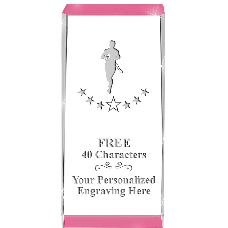 4.5" SPOTLIGHT PINK CRYSTAL