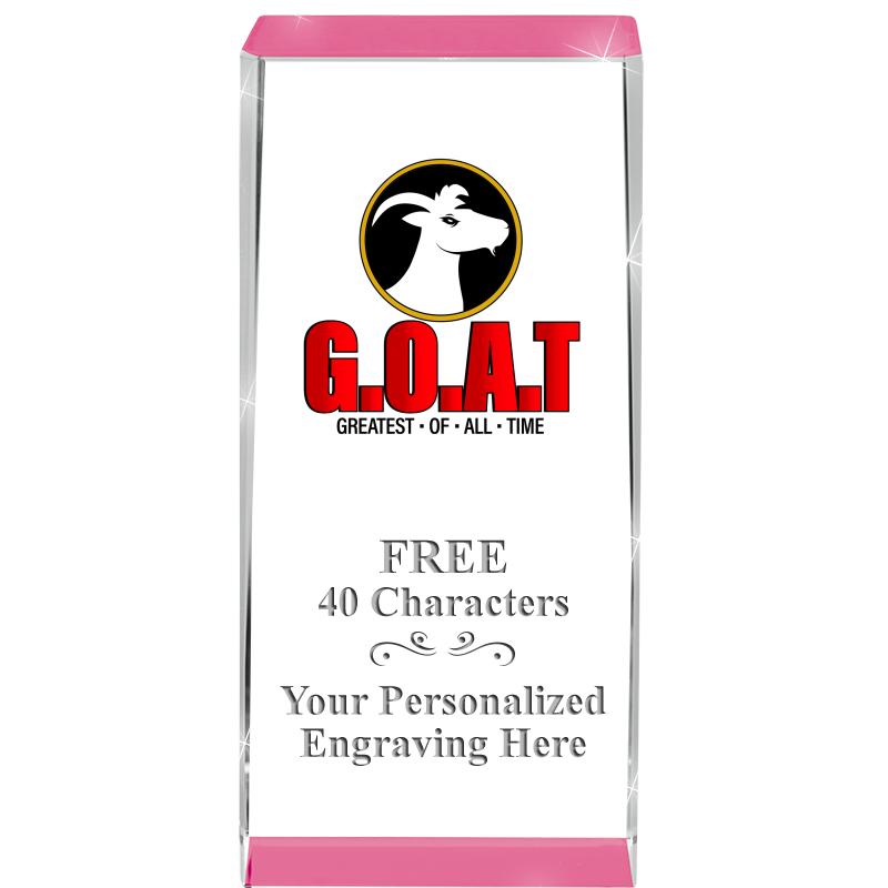 4.5" SPOTLIGHT PINK CRYSTAL